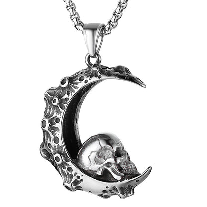 New Skull Men's Stainless Steel Necklace