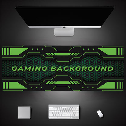 Industrial Style Tech Oversized Seam Keyboard Mouse Desk Pad